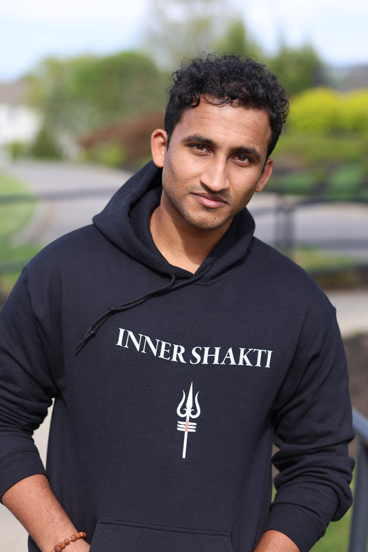 White Logo IS Hoodie